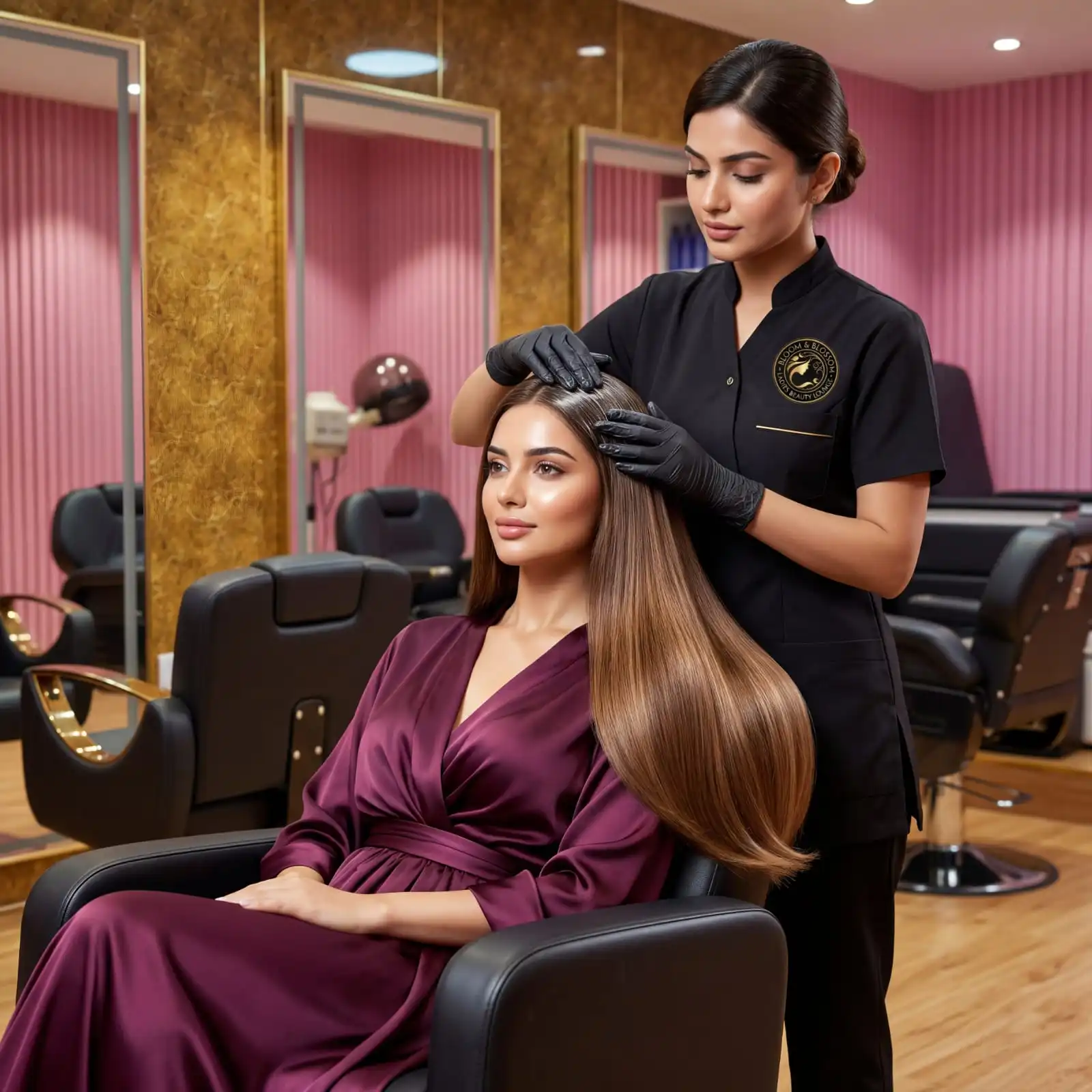 ladies salon in mussafah
