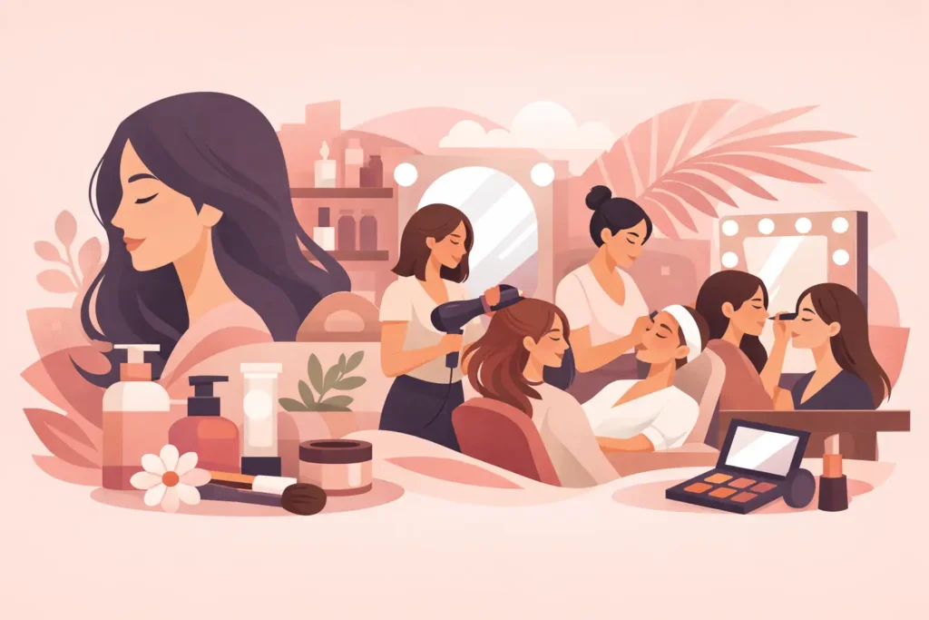 Best Ladies Beauty Salon in Mussafah