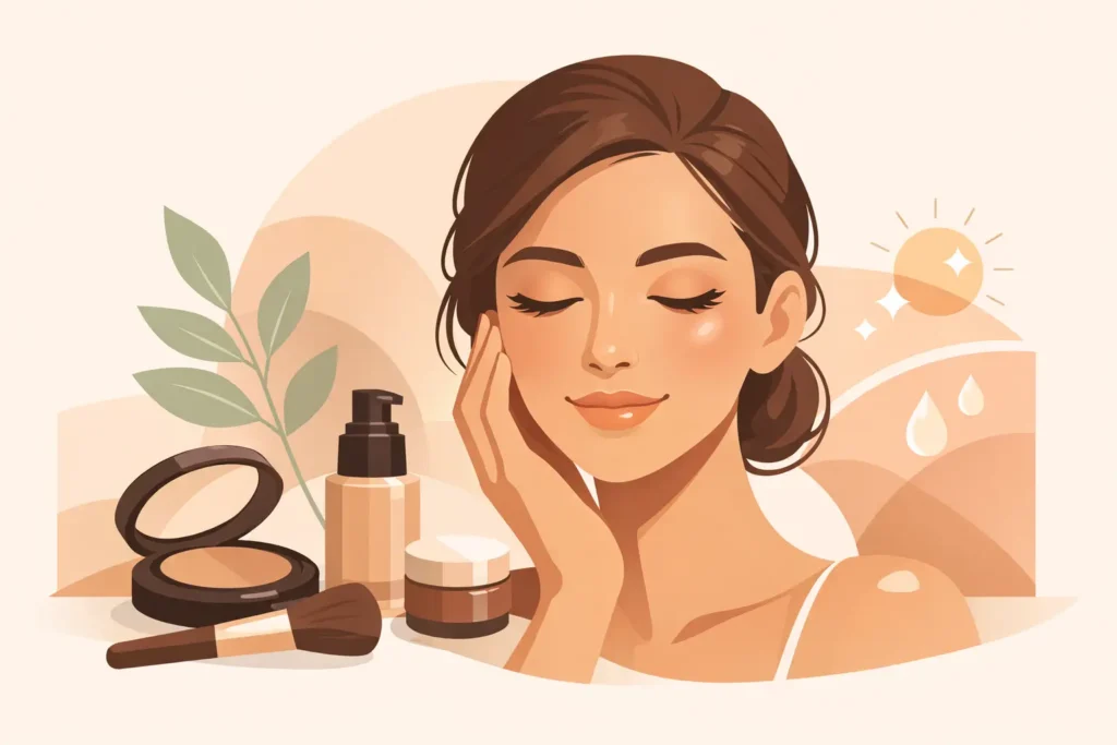 Natural Makeup for Radiant Skin That Lasts