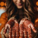 bridal henna design in shabiya