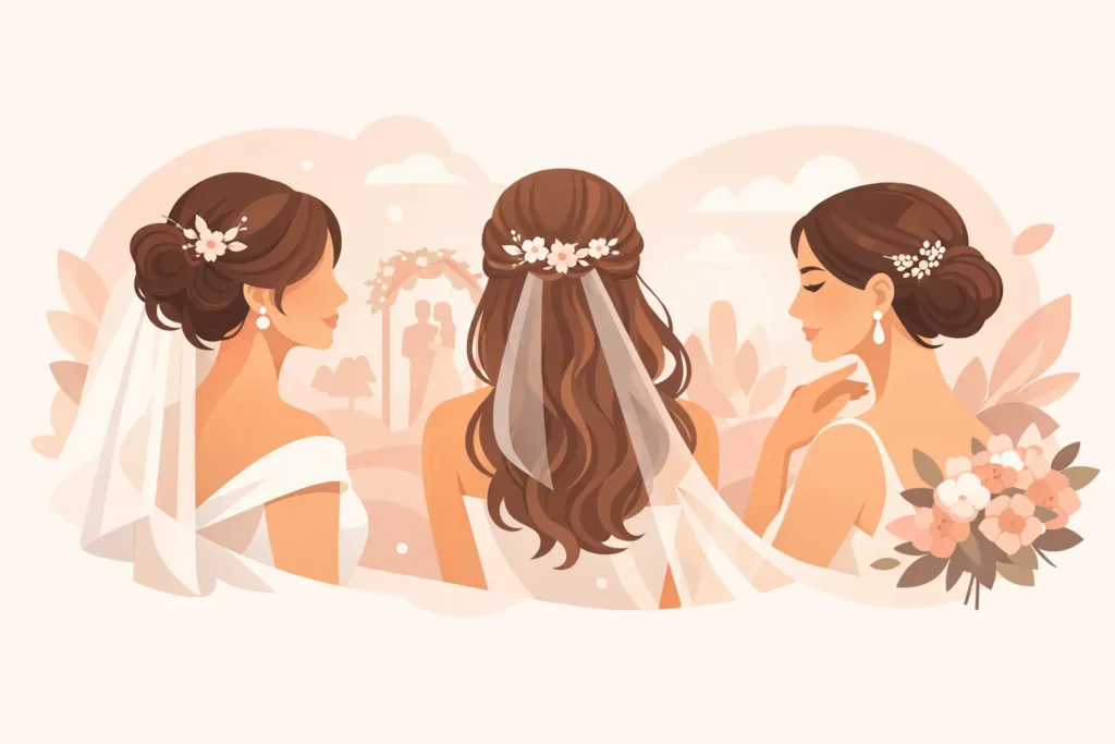 12 Bridal Hair Styling Ideas for Your Big Day