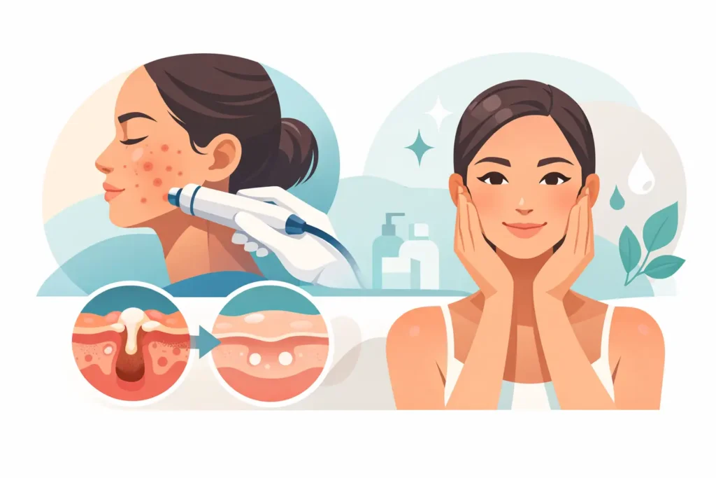 Acne Facial Treatment Results: What to Expect