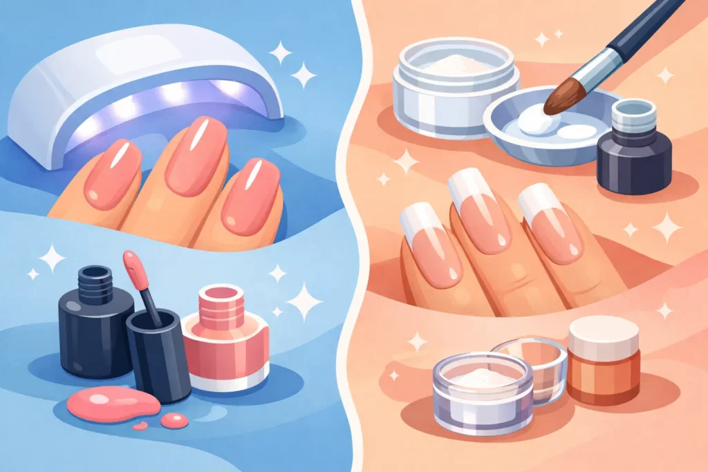 Gel Nails vs Acrylics: Which Lasts Better?