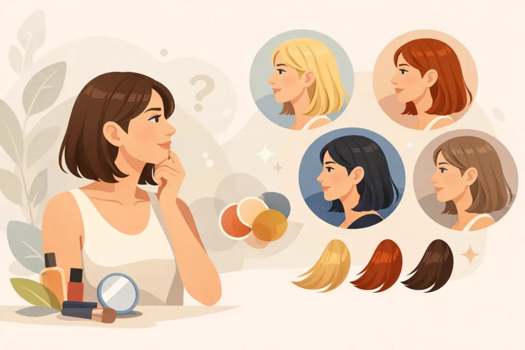 How to Choose Hair Color That Suits You
