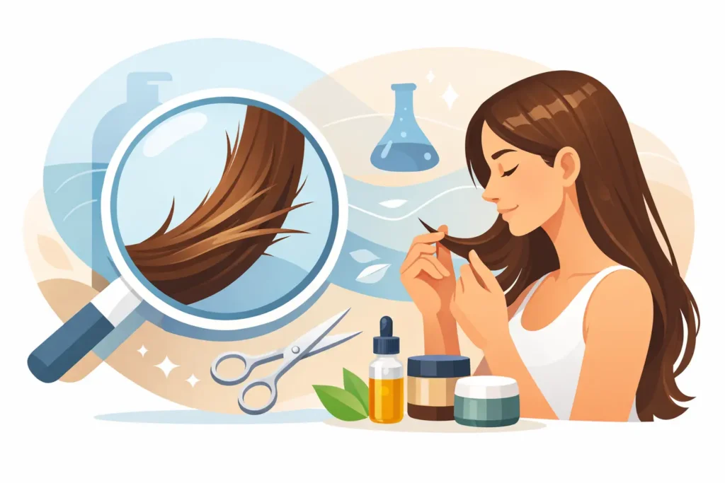 How to Repair Split Ends Without Guesswork