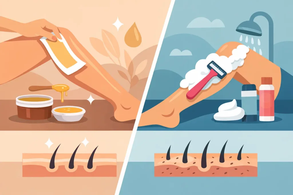 Waxing vs Shaving Results: What to Expect