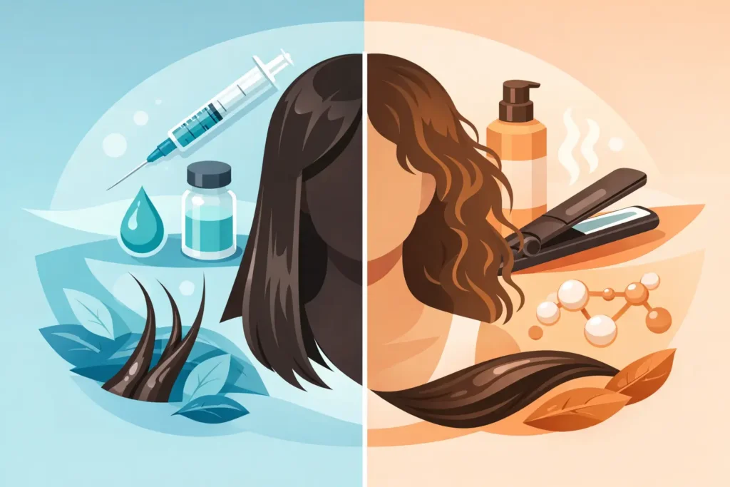 Hair Botox vs Keratin: Which Is Right for You?