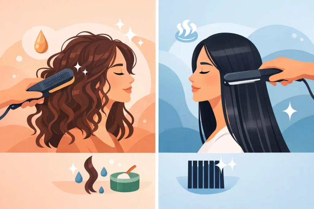 Hair Smoothing vs Rebonding - Which Is Right?