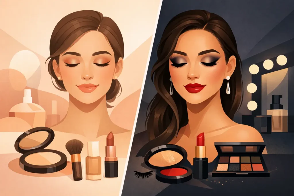 Soft Glam vs Full Glam: Which Makeup Fits You?