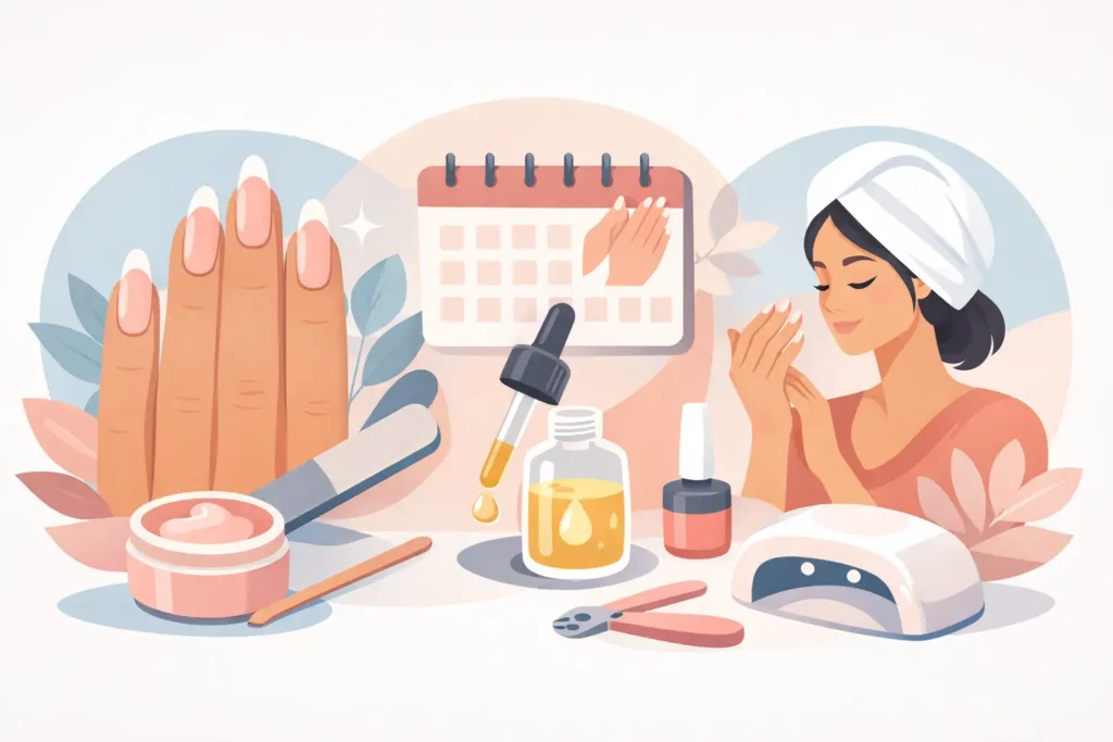How to Maintain Nail Extensions Between Appointments