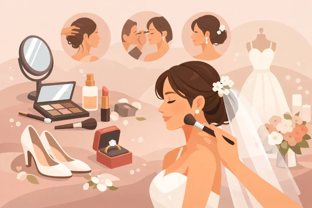Bridal Makeover Package Example for Your Big Day