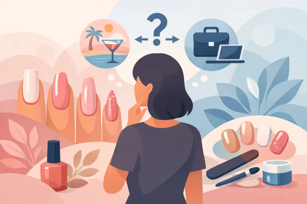 How to Choose Nail Extension Style for Your Life