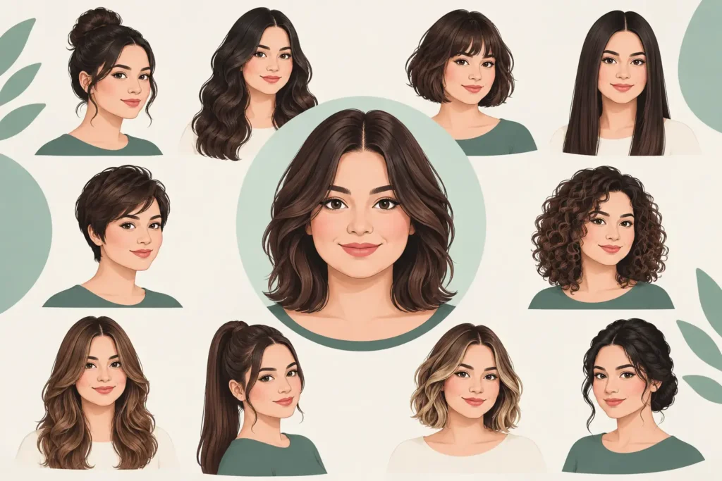 12 Best Hairstyles for Round Faces That Flatter